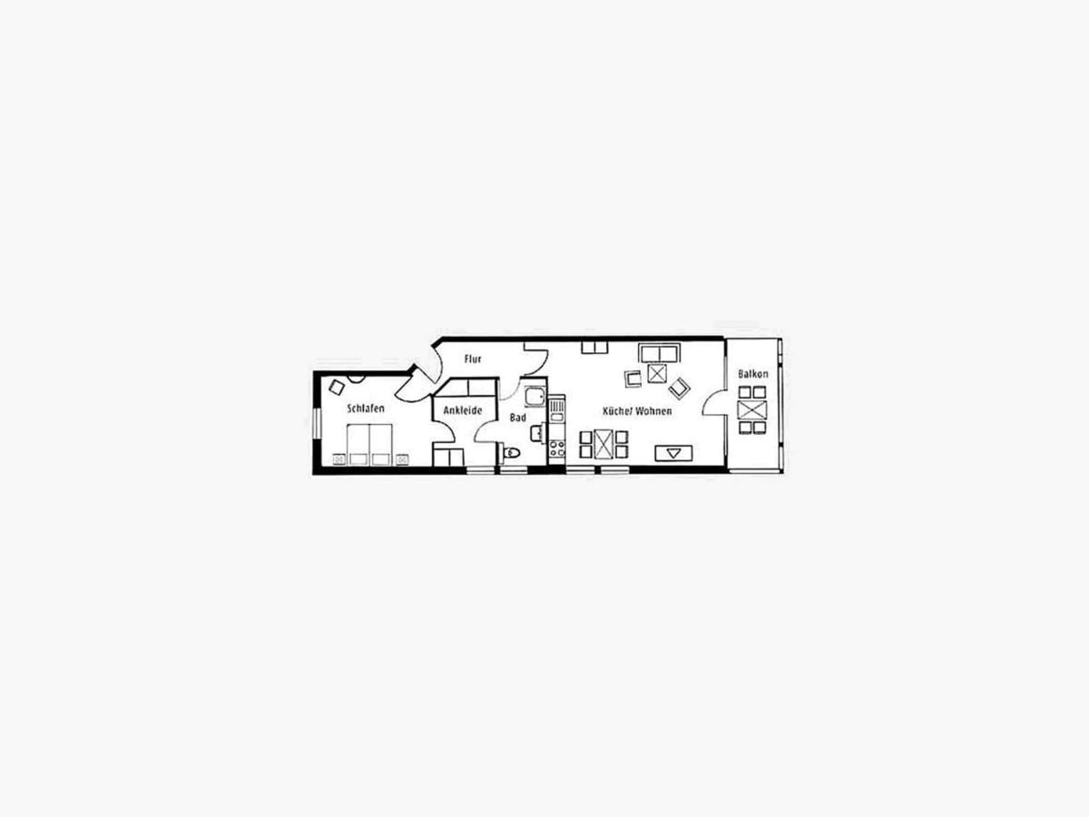 Duenenpark Binz - Komfort Ferienwohnung Mit 1 Schlafzimmer Und Balkon Im Obergeschoss 225 المظهر الخارجي الصورة